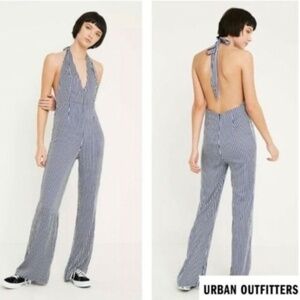 Urban Outfitters Striped Jumpsuit